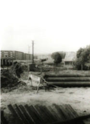 Stadtarchiv Weimar, 60 10-5/28, Blick auf die geplante Straßenanbindung von Weimar-West an die Schwanseestraße, ohne Datum