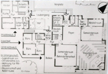 Stadtarchiv Weimar, 60 10-5/29, Evangelisches Gemeindezentrum "Paul Schneider" in Weimar-West, vor 1986