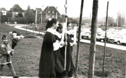 Stadtarchiv Weimar, 60 10-5/29, Evangelisches Gemeindezentrum "Paul Schneider" in Weimar-West, 1988