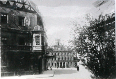 Stadtarchiv Weimar, 60 10-5/3 Bd. 1, Blick vom Fürstenplatz zum Markt, um 1930