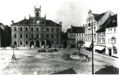 Stadtarchiv Weimar, 60 10-5/3 Bd. 1, Blick auf den Markt, um 1910