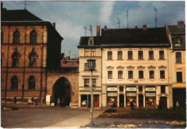 Stadtarchiv Weimar, 60 10-5/3 Bd. 1, Blick auf die Marktwestseite, nach 1970