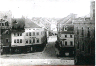 Stadtarchiv Weimar, 60 10-5/3 Bd. 1, Blick in die Frauentorstraße, um 1900