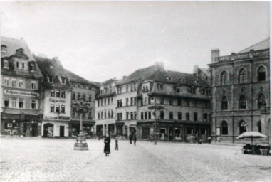 Stadtarchiv Weimar, 60 10-5/3 Bd. 1, Blick auf den Markt, um 1900