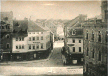 Stadtarchiv Weimar, 60 10-5/3 Bd. 1, Blick vom Markt in die Frauentorstraße, um 1900