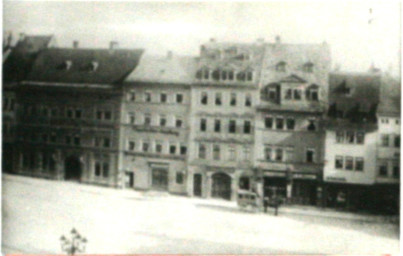 Stadtarchiv Weimar, 60 10-5/3 Bd. 1, Blick auf die Marktsüdseite, 1901