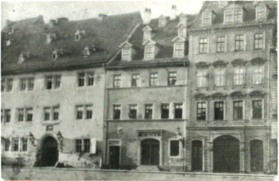 Stadtarchiv Weimar, 60 10-5/3 Bd. 1, Blick auf die Marktsüdseite, um 1870