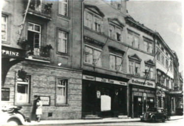 Stadtarchiv Weimar, 60 10-5/3 Bd. 1, Blick auf die Marktsüdseite, um 1934