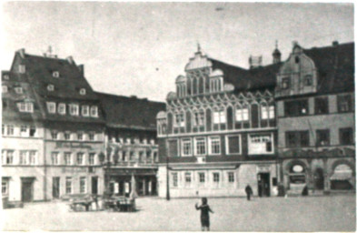 Stadtarchiv Weimar, 60 10-5/3 Bd. 1, Markt 7-11, um 1925