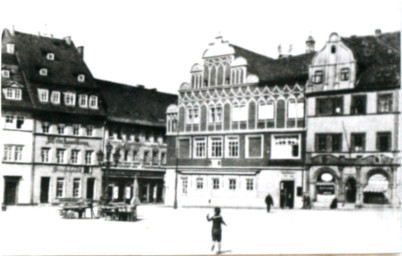 Stadtarchiv Weimar, 60 10-5/3 Bd. 1, Markt 7-11, um 1925