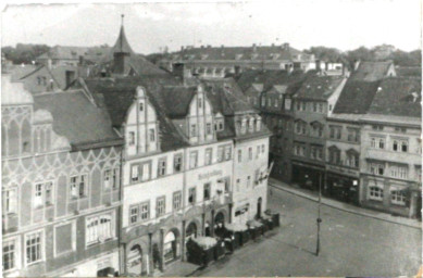 Stadtarchiv Weimar, 60 10-5/3 Bd. 1, Blick auf den Markt, um 1933