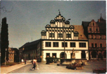 Stadtarchiv Weimar, 60 10-5/3 Bd. 1, Blick über den Markt zum Burgplatz, nach 1971