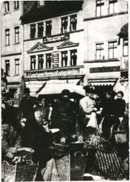 Stadtarchiv Weimar, 60 10-5/3 Bd. 1, Wochenmarkt auf dem Marktplatz, um 1905