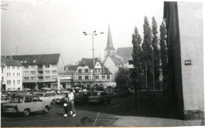 Stadtarchiv Weimar, 60 10-5/3 Bd. 1, Blick auf den Markt , 1985