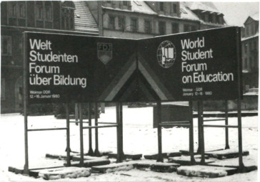 Stadtarchiv Weimar, 60 10-5/3 Bd. 1, Blick auf den Markt, 1980