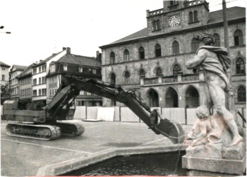 Stadtarchiv Weimar, 60 10-5/3 Bd. 2, Blick auf den Markt , 1988