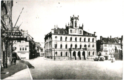 Stadtarchiv Weimar, 60 10-5/3 Bd. 2, Blick auf den Markt, um 1900