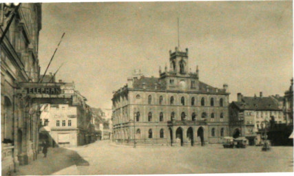 Stadtarchiv Weimar, 60 10-5/3 Bd. 2, Blick vom Markt in die Windischenstraße, um 1900