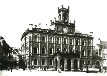 Stadtarchiv Weimar, 60 10-5/3 Bd. 2, Blick auf den Markt, um 1925