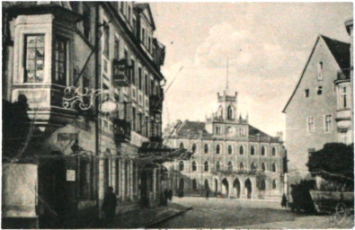 Stadtarchiv Weimar, 60 10-5/3 Bd. 2, Blick zum Markt, um 1930