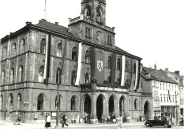 Stadtarchiv Weimar, 60 10-5/3 Bd. 2, Blick auf das Rathaus, um 1946