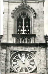 Stadtarchiv Weimar, 60 10-5/3 Bd. 2, Detail am Rathaus, 1987