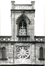 Stadtarchiv Weimar, 60 10-5/3 Bd. 2, Detail am Rathaus, wohl 1987