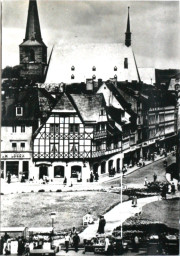 Stadtarchiv Weimar, 60 10-5/3 Bd. 2, Blick vom Markt in die Dimitroffstraße, wohl 1960