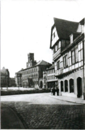 Stadtarchiv Weimar, 60 10-5/3 Bd. 2, Blick von der Dimitroffstraße zum Markt, um 1960