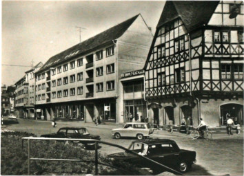 Stadtarchiv Weimar, 60 10-5/3 Bd. 2, Blick in die Marktstraße, 1983