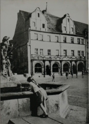 Stadtarchiv Weimar, 60 10-5/3 Bd. 2, Blick auf den Markt , um 1960