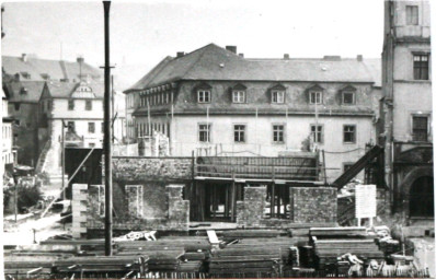 Stadtarchiv Weimar, 60 10-5/3 Bd. 2, Markt 10- Neubau des Stadthauses, um 1969