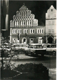 Stadtarchiv Weimar, 60 10-5/3 Bd. 2, Markt 10- Stadthaus am Abend, nach 1972