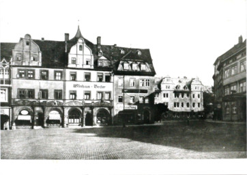 Stadtarchiv Weimar, 60 10-5/3 Bd. 2, Blick auf den Markt, um 1900