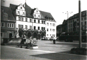 Stadtarchiv Weimar, 60 10-5/3 Bd. 2, Blick auf den Markt , um 1980