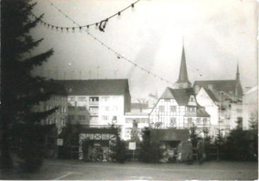 Stadtarchiv Weimar, 60 10-5/3 Bd. 2, Blick auf den Markt, um 1970