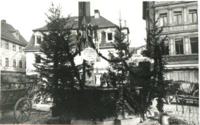 Stadtarchiv Weimar, 60 10-5/3 Bd. 2, Blick auf den Frauenplan, vor 1945