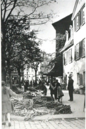 Stadtarchiv Weimar, 60 10-5/3 Bd. 2, Blick in die Schillerstraße, vor 1945