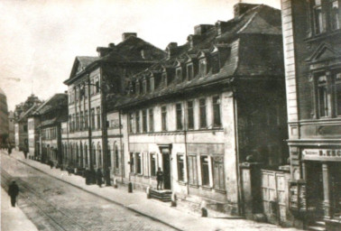 Stadtarchiv Weimar, 60 10-5/30 Bd. 1, Blick in die Bürgerschulstraße, um 1910