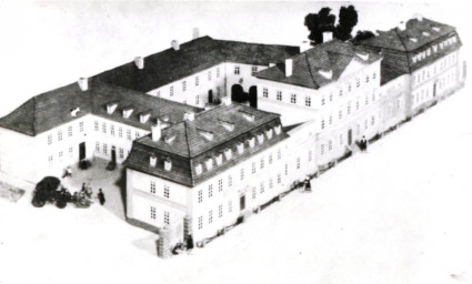 Stadtarchiv Weimar, 60 10-5/30 Bd. 1, Modell des Bertuchhauses, um 1820