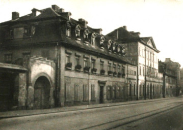 Stadtarchiv Weimar, 60 10-5/30 Bd. 1, Blick zum Bertuchhaus- Bürgerschulstraße 5, um 1930