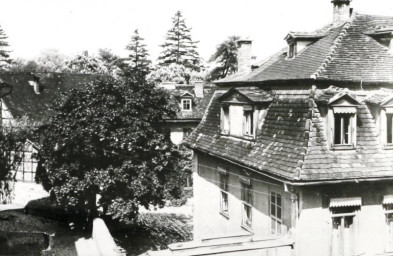 Stadtarchiv Weimar, 60 10-5/30 Bd. 1, Blick auf den Hof des Bertuchhauses, ohne Datum