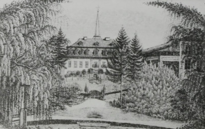 Stadtarchiv Weimar, 60 10-5/30 Bd. 1, Blick zum Bertuchhaus (Zeichnung), um 1800