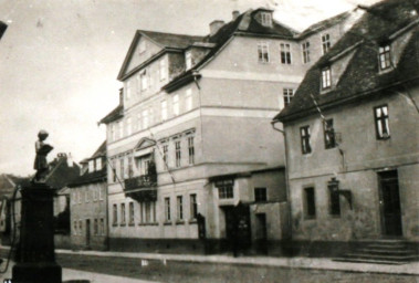 Stadtarchiv Weimar, 60 10-5/30 Bd. 1, Blick in die Bürgerschulstraße, um 1890