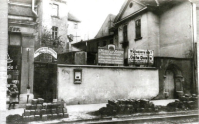 Stadtarchiv Weimar, 60 10-5/30 Bd. 1, Blick in die Bürgerschulstraße, um 1920