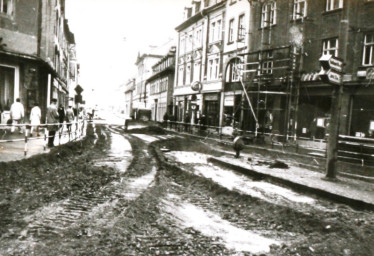 Stadtarchiv Weimar, 60 10-5/30 Bd. 1, Blick in die Karl-Liebknecht-Straße, ohne Datum