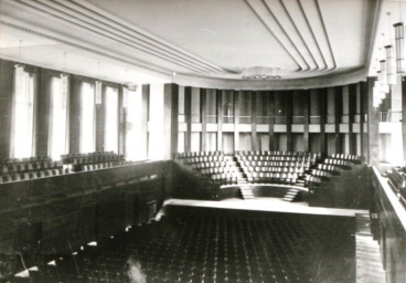 Stadtarchiv Weimar, 60 10-5/30 Bd.2, Innenansicht der Weimarhalle, wohl 1932