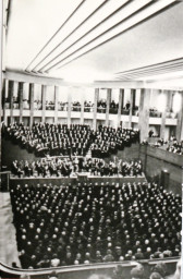 Stadtarchiv Weimar, 60 10-5/30 Bd.2, Blick in den Großen Saal der Weimarhalle, ohne Datum