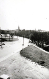 Stadtarchiv Weimar, 60 10-5/30 Bd.2, Blick vom Haus Asbachstraße 10 auf die Bertuchstraße, um 1986