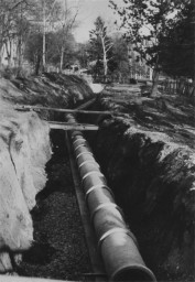Stadtarchiv Weimar, 60 10-5/30 Bd.2, Verrohrung des Asbachs an der Asbachstraße, wohl 1958